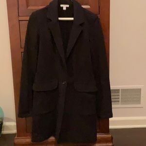 James Perse black jacket coat. Size 3 EUC
